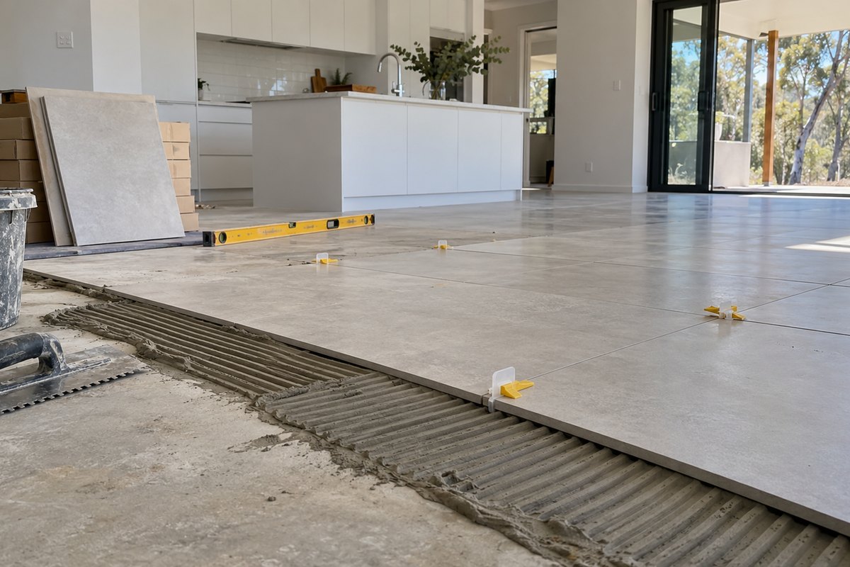 Illustrative photo for Floor tiling in Toowoomba